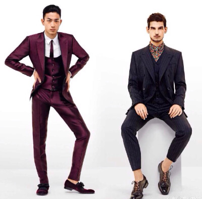 Dolce&amp;amp;Gabbana Menswear S/S 2015 Lookbook.这组是Dolce&amp;amp;Gabbana 2015春夏男装型录.