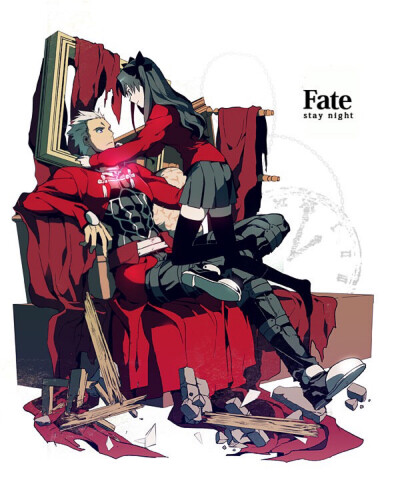 Fate 系列 远坂凛 红a