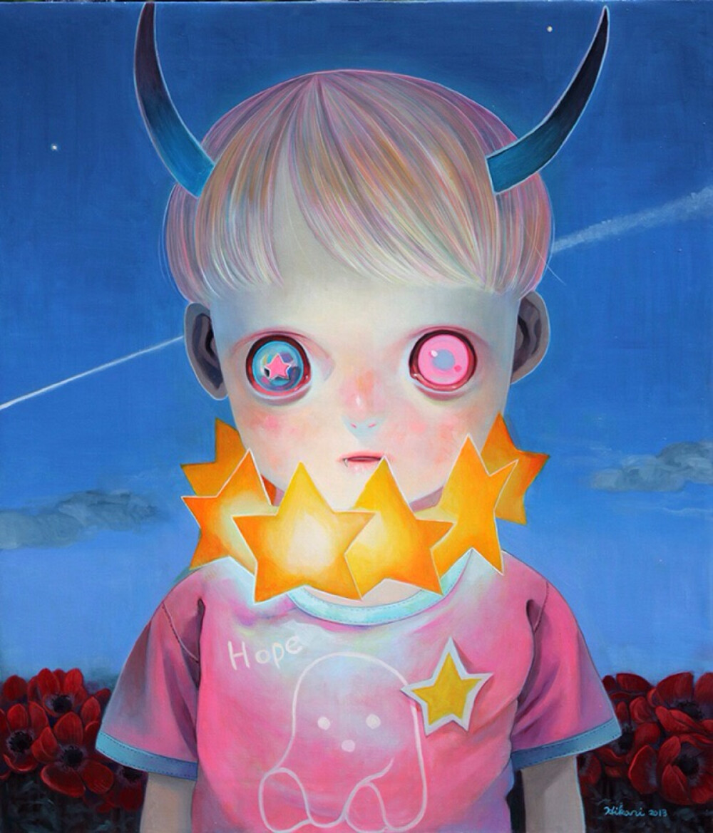 日本艺术家 下田光（Hikari Shimoda ）