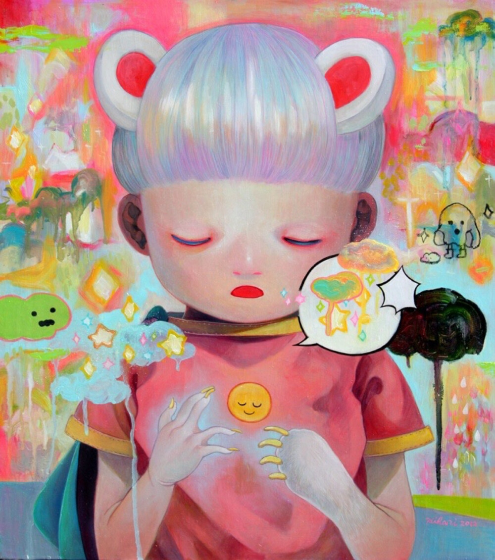 日本艺术家 下田光（Hikari Shimoda ）