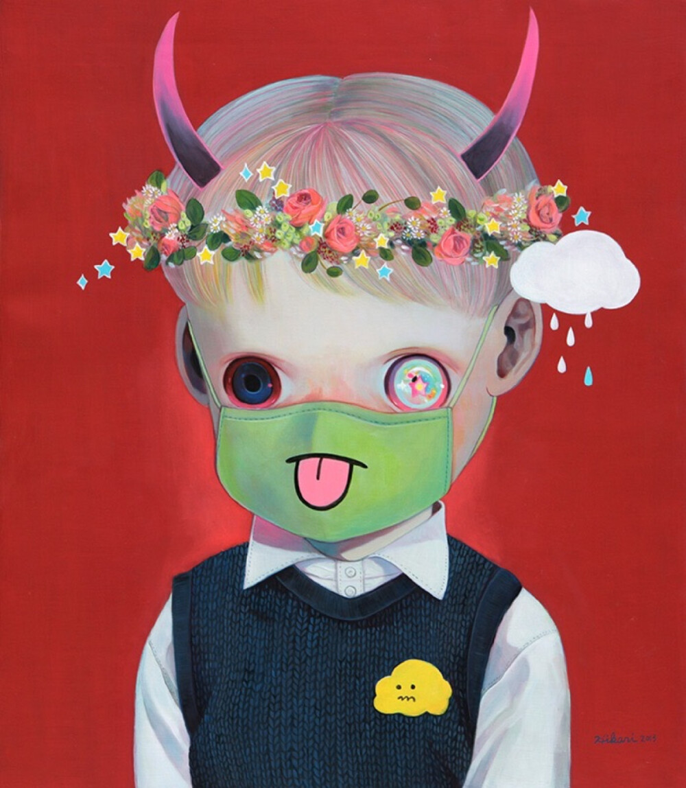 日本艺术家 下田光（Hikari Shimoda ）