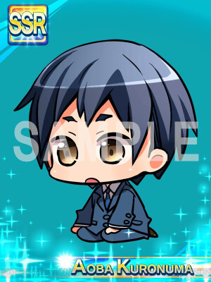 #无头骑士异闻录#官方迷你无头人物卡 不带临也玩系列 黑沼青叶