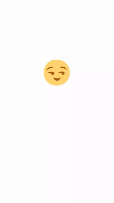 表情 纯白 emoji 高清壁纸 iPhone壁纸