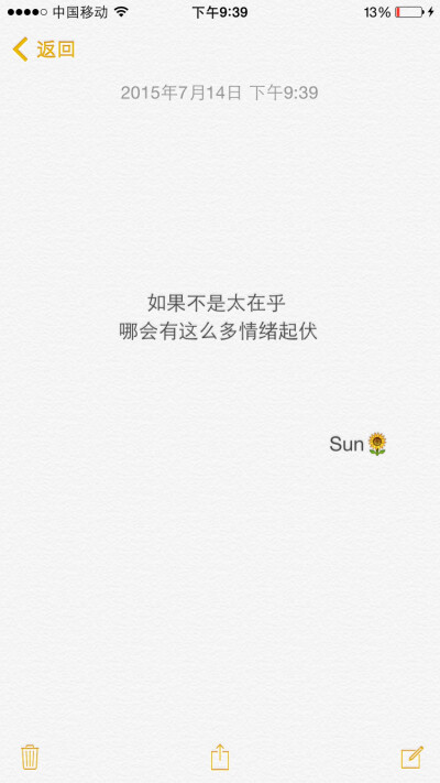 Sun 原创备忘录文字