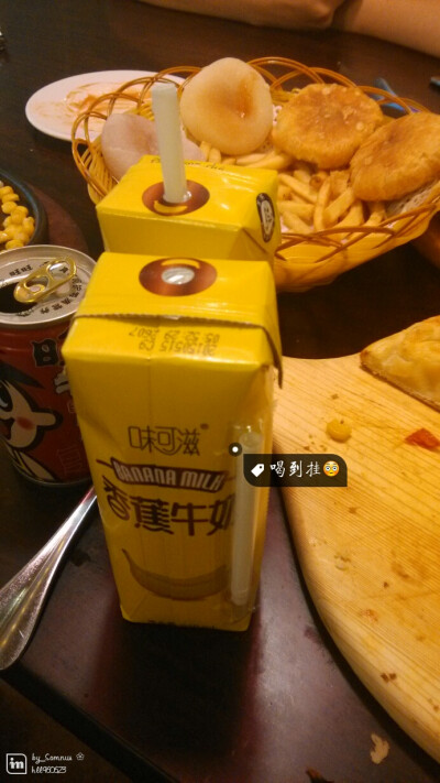 #饮料外貌控#香蕉牛奶好好喝