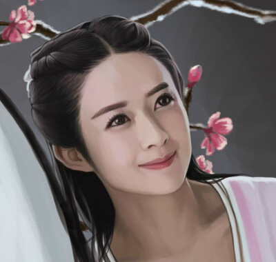 花千骨 赵丽颖 头像 图源：贺一依