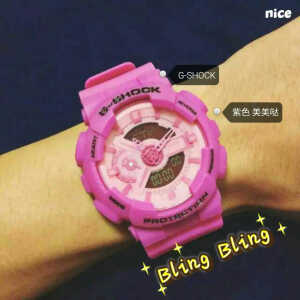 卡西欧 baby-g 粉嫩款 喜欢私信我。或者加WeChat:XW_xiewu