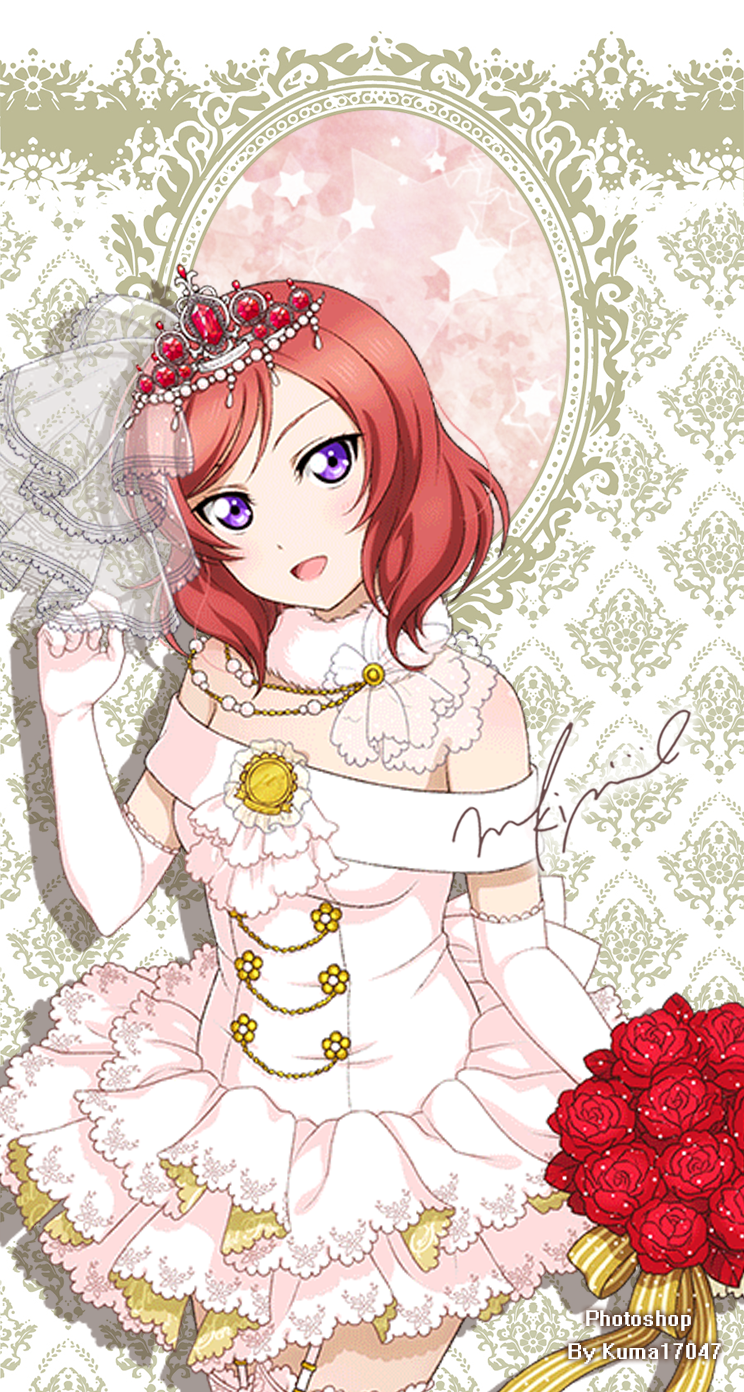 lovelive花嫁婚纱套图西木野真姬