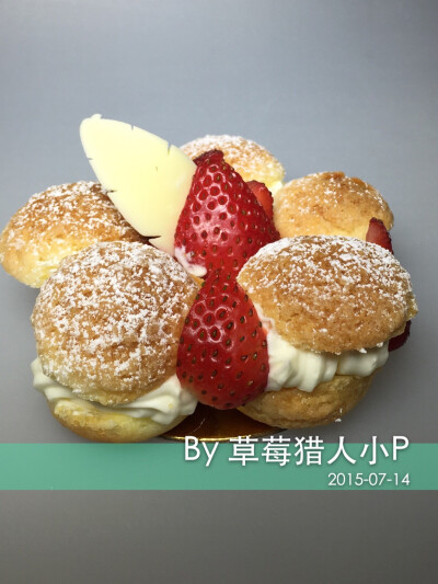 草莓Paris-brest #泡芙