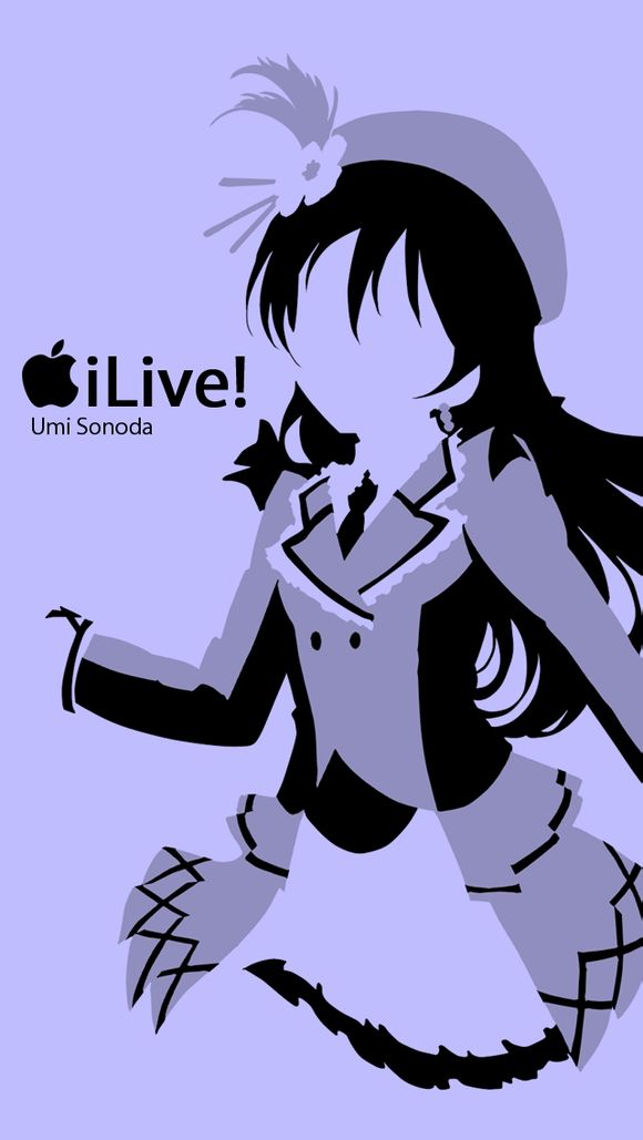 lovelive！苹果 ilive 套图 园田海未