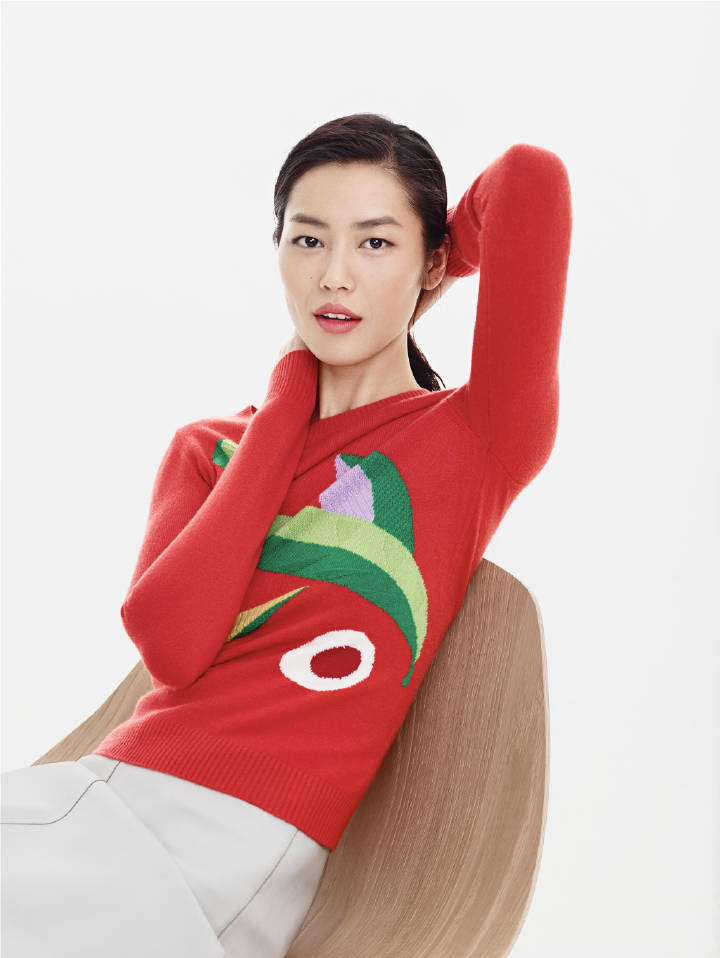 心美人美模特刘雯