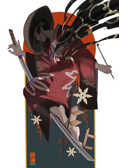 #银魂# [画师:ワカ id=1970032]「twi:wakabooks」目前太太退圈