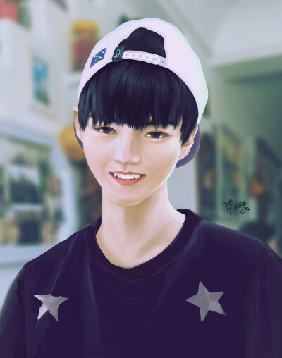 #TFBOYS王俊凯# 饭绘。