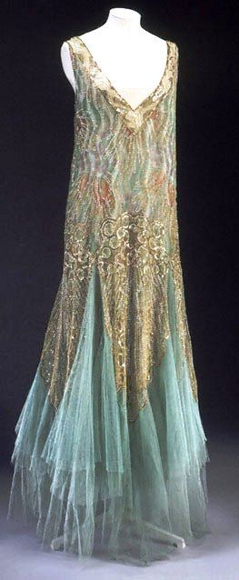 Worth gown - Parisian series - 1928