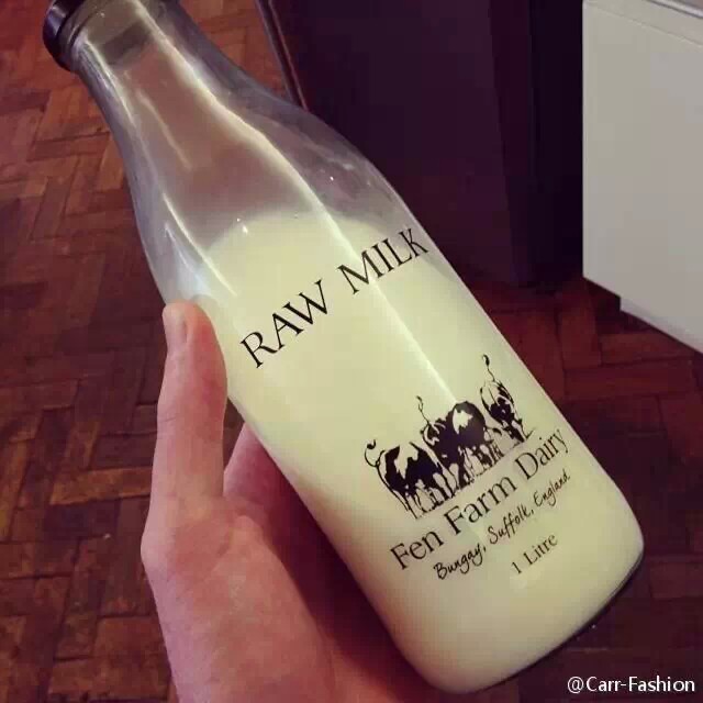 a bottle of milk