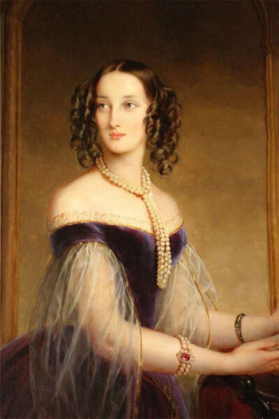 1841 Christina Robertson - Grand Duchess Maria Nikolaevna