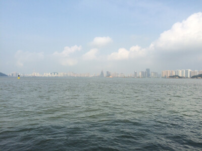 去鼓浪屿的路上