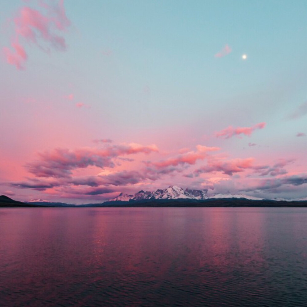 海天 雪山