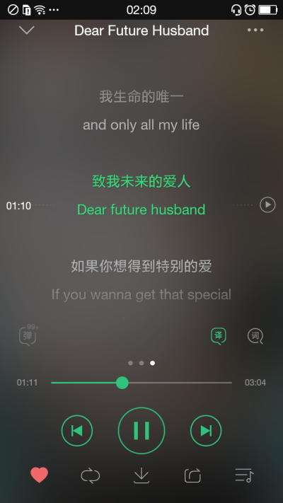 《dear future husband》