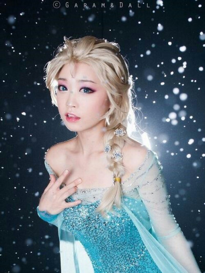 cosplay女王 冰雪奇缘