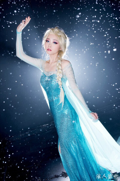 cosplay女王 冰雪奇缘