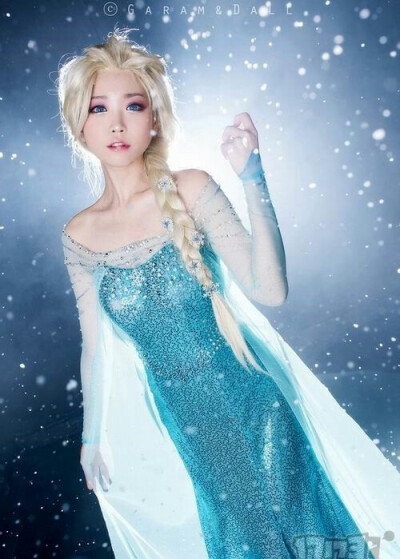 cosplay女王 冰雪奇缘