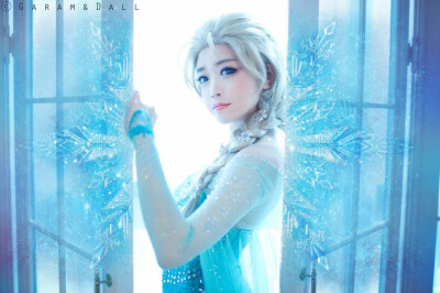 cosplay女王 冰雪奇缘