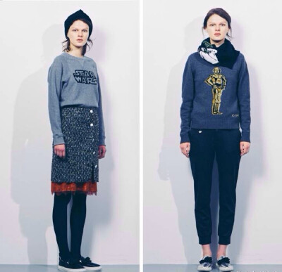 MUVEIL WORK F/W 2015 Lookbook.除了剑走偏锋的极端审美,大多数日本品牌都是从实用穿搭出发,在主题和细节玩出小心思的设计.MUVEIL WORK 2015秋冬系列的主题是经典电影&amp;lt;星球大战&amp;gt;,著名角色除了变成针织…