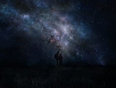 #绚烂星空#
