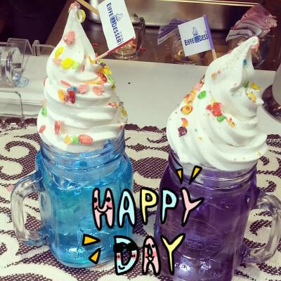 冰激凌➕饮料 真是没救了