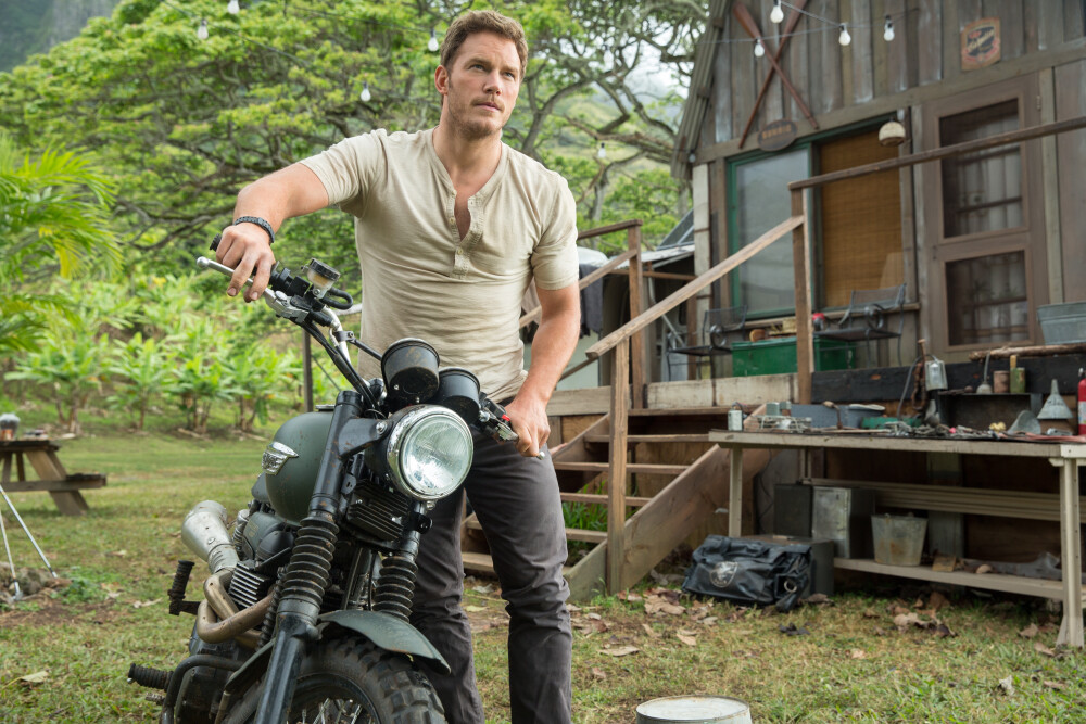 克里斯·普拉特 chris pratt 在《侏罗纪世界 jurassic world (2015)
