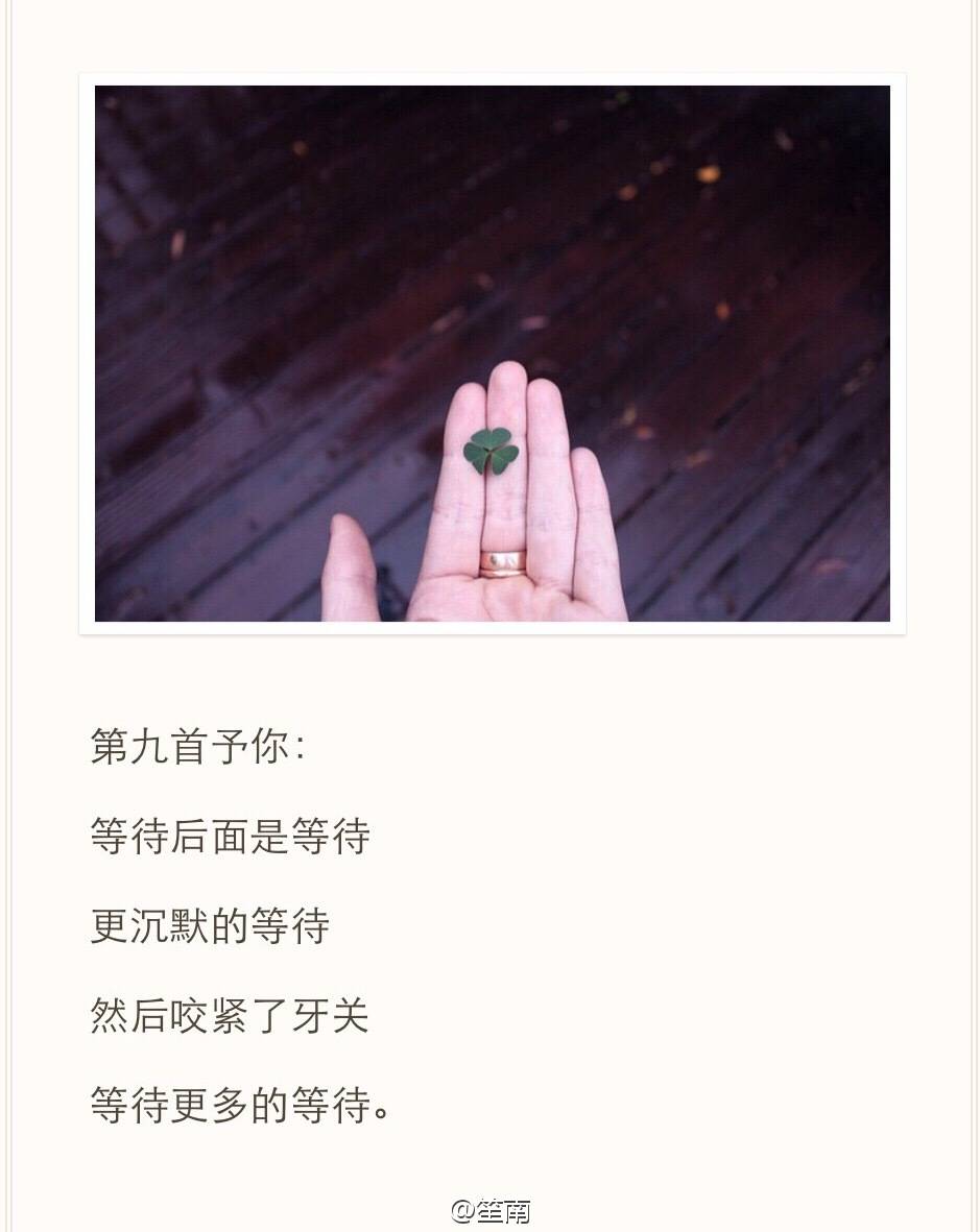 语录，温暖治愈