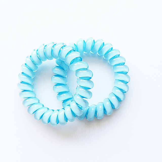 babyblue电话绳发圈