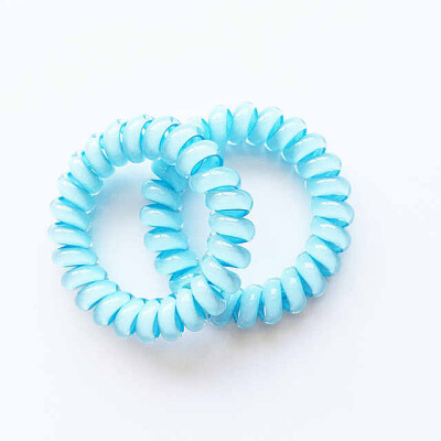 babyblue电话绳发圈