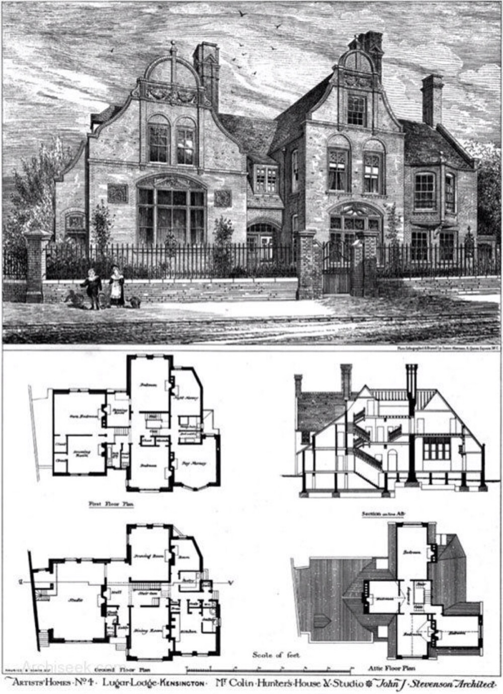 1890年代的房屋设计