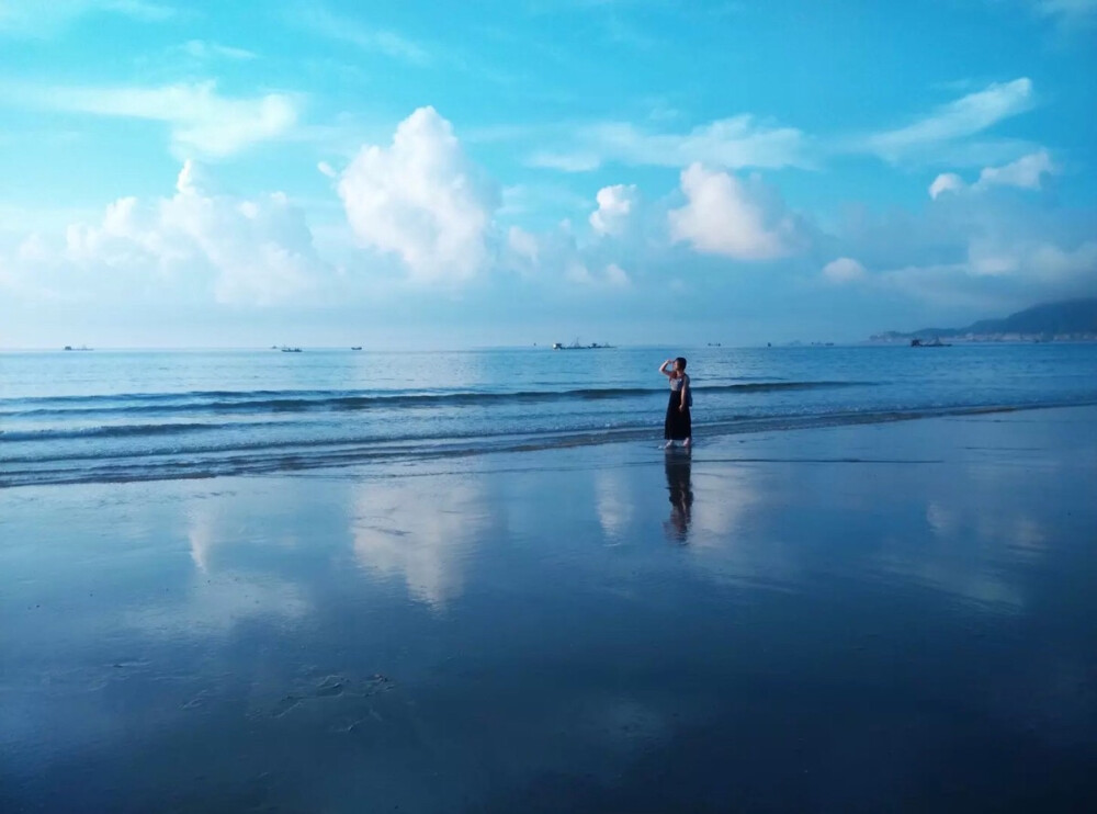 等待日出的時候