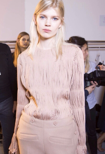 Nina Ricci F/W 2015 Paris - Backstage