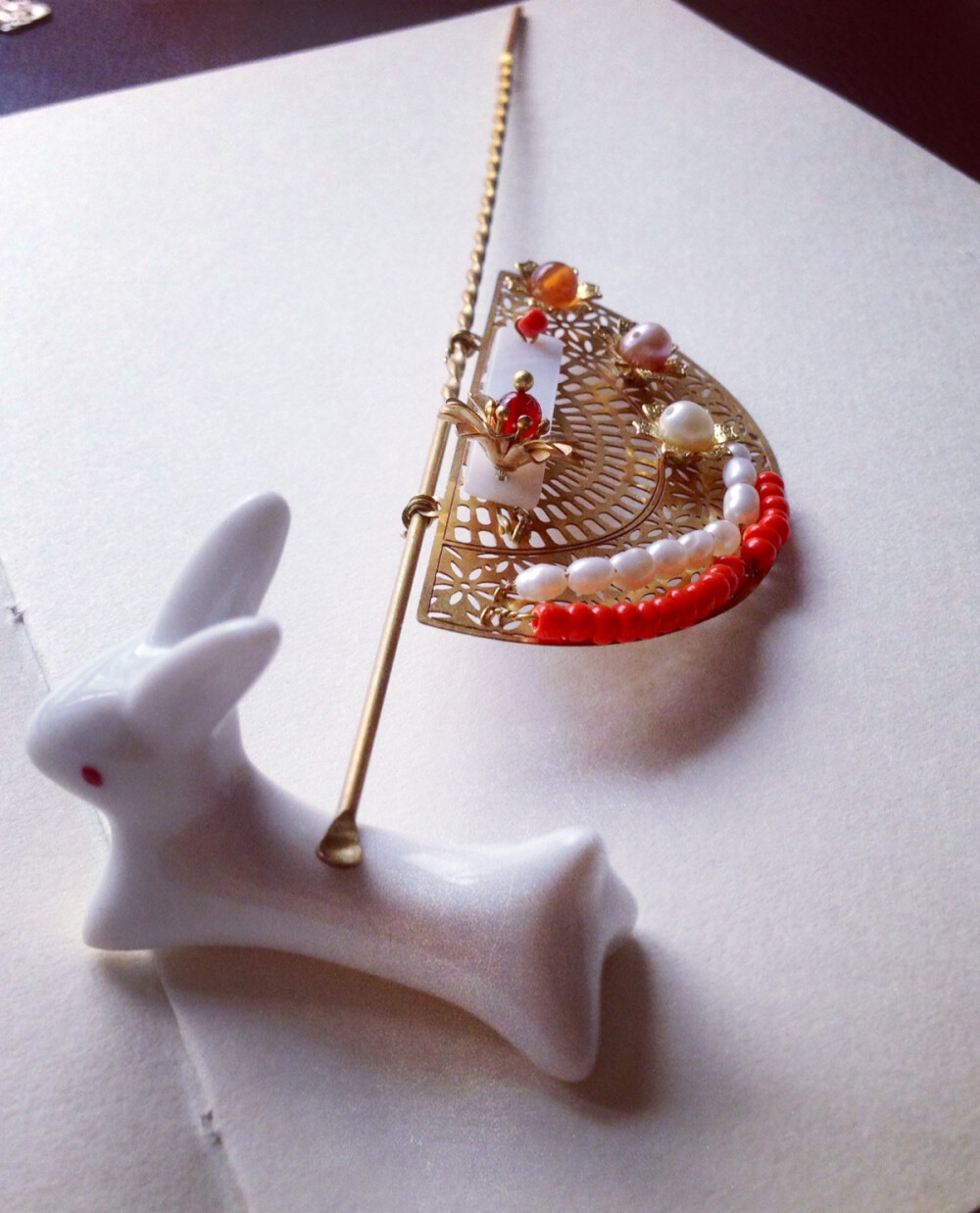 除夕衍生261曈曈日单簪簪子侧视全图挖耳勺簪古典发簪原创自制