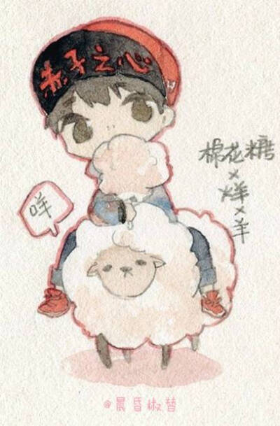 tfboys jackson 易烊千玺 手绘 cr.微博@晨昏椒替