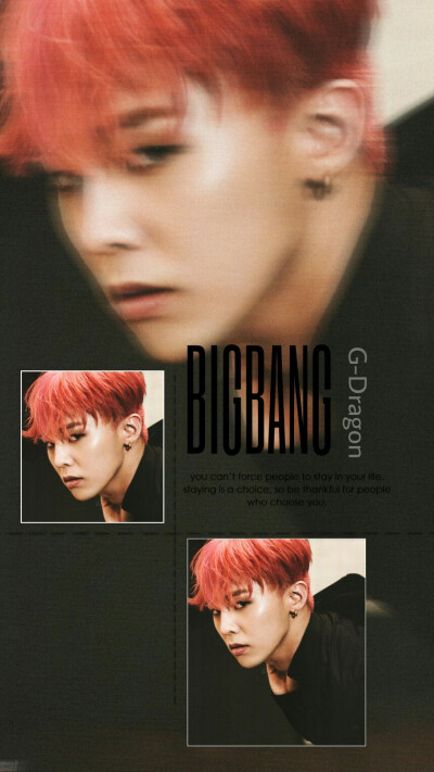 #bigbang#gd#权志龙#壁纸#人物#锁屏#安卓#黑白#文字#原创高清壁纸#iphone#