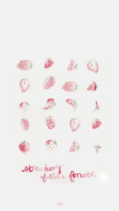 「iPhone6Plus壁纸」 summer系列 草莓