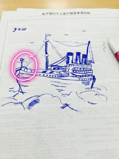 我画的. Jack and rose