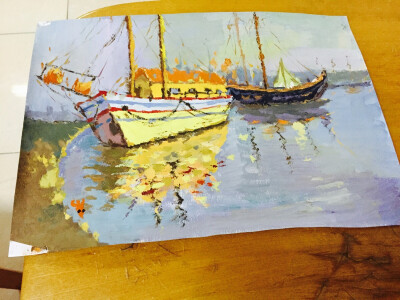 最满意的水粉 色彩靓丽