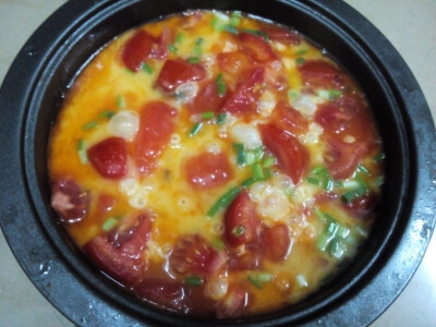 看起来好漂亮的番茄鸡蛋~用美食爱自己~ 2015-06-08