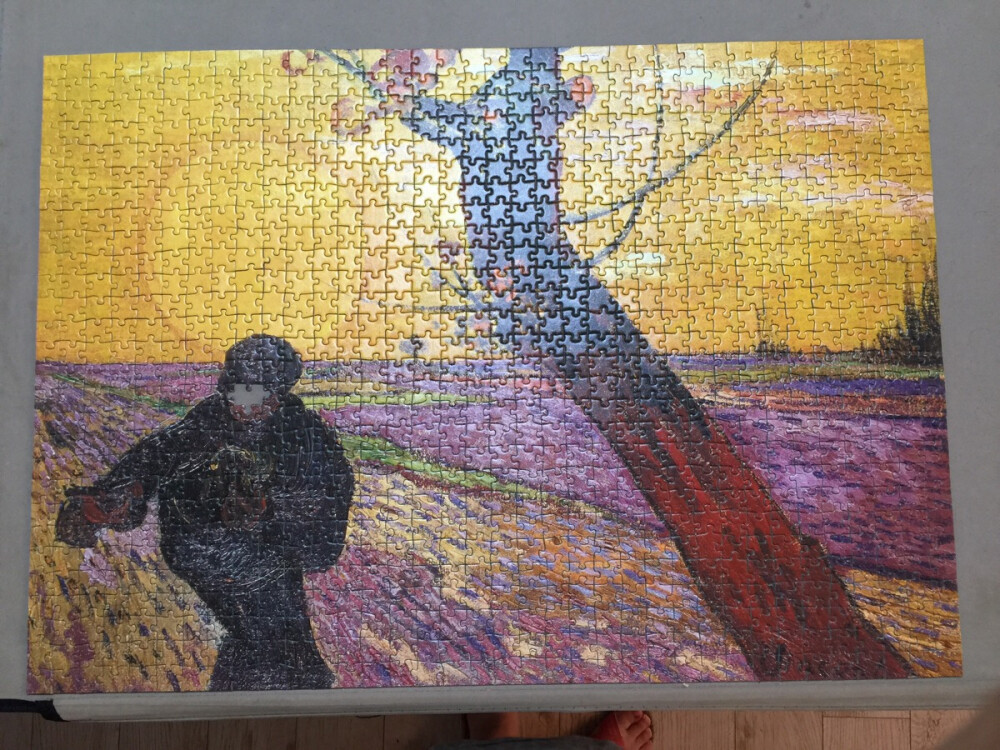 Ravensburger 1000 Sower at the Sunset by Vincent Van Gogh