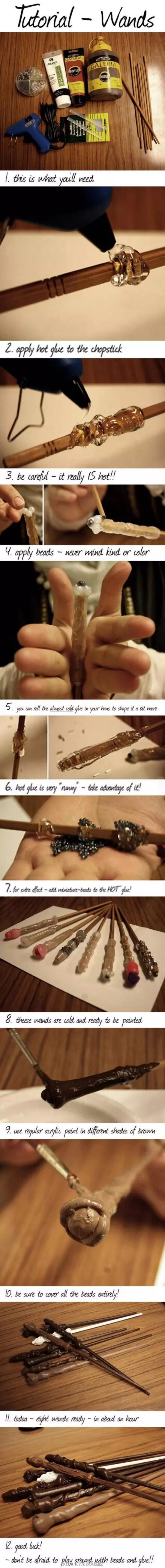 HOW DO YOU MAKE YOUR OWN WAND