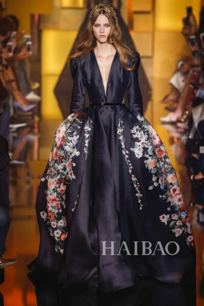 2015秋冬高级定制时装周：艾莉·萨博 (Elie Saab) 高定秀