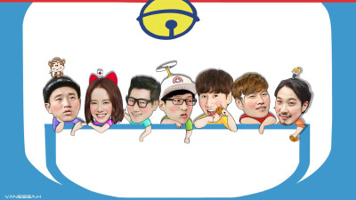 RUNNING MAN 键盘壁纸