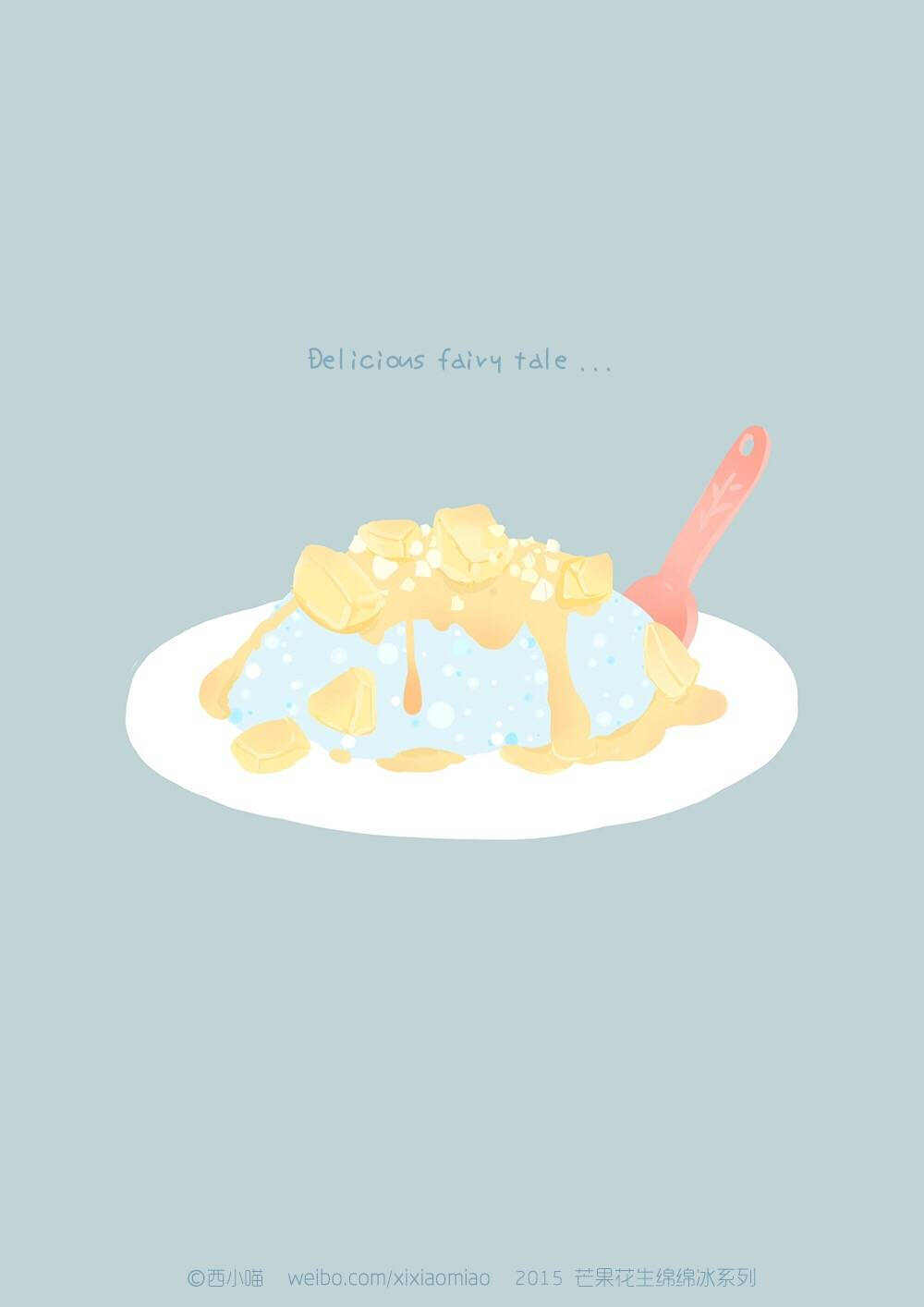 二次元美食 意境 壁纸 锁屏 可爱 键盘壁纸 萌萌哒 （来自@西小喵）