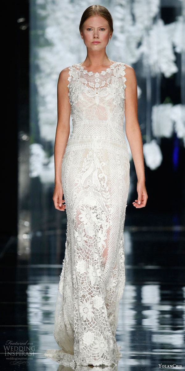 西班牙婚纱品牌 yolancris 发布2016年「orchid 兰花」